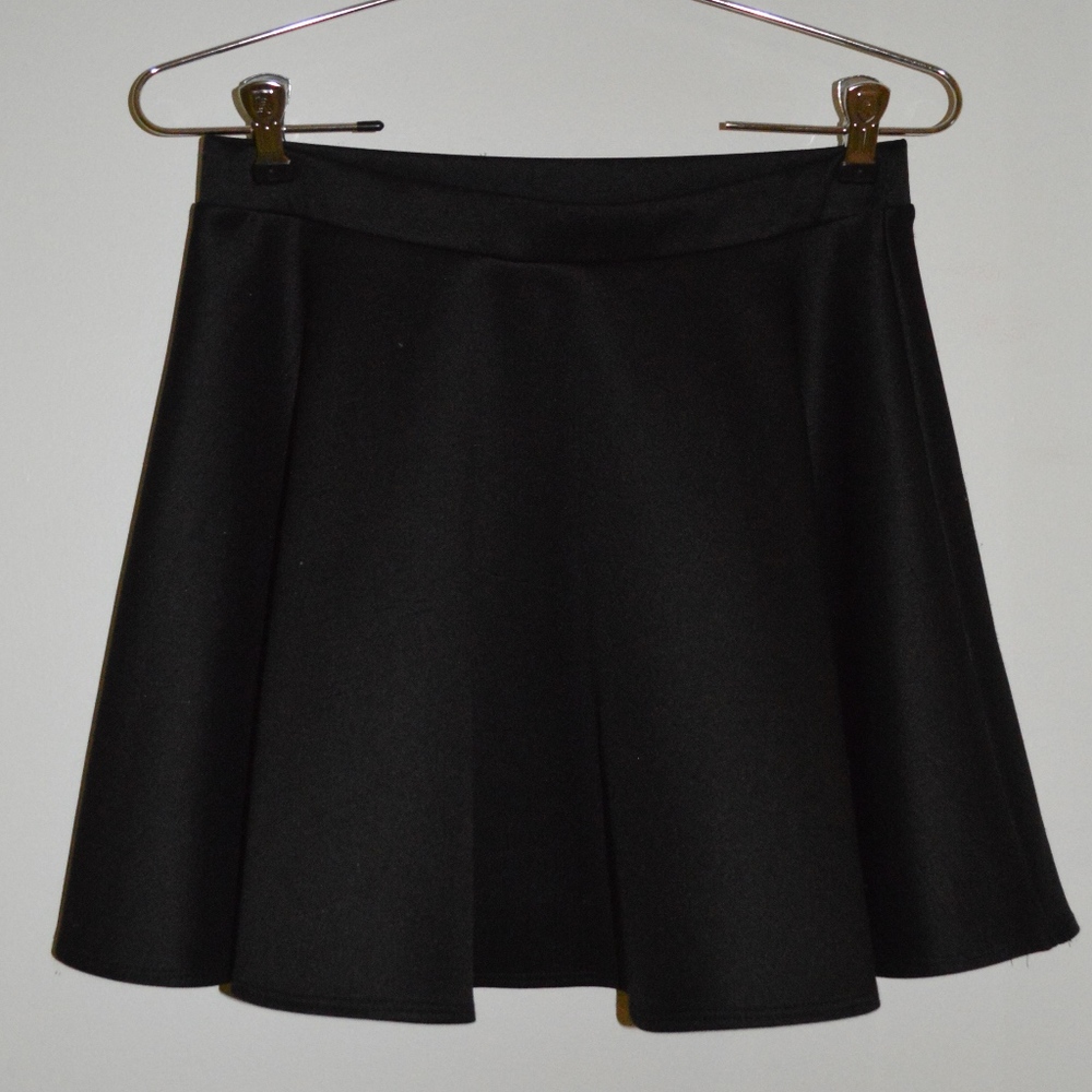 Frenchi Black Skater Skirt (Teen)